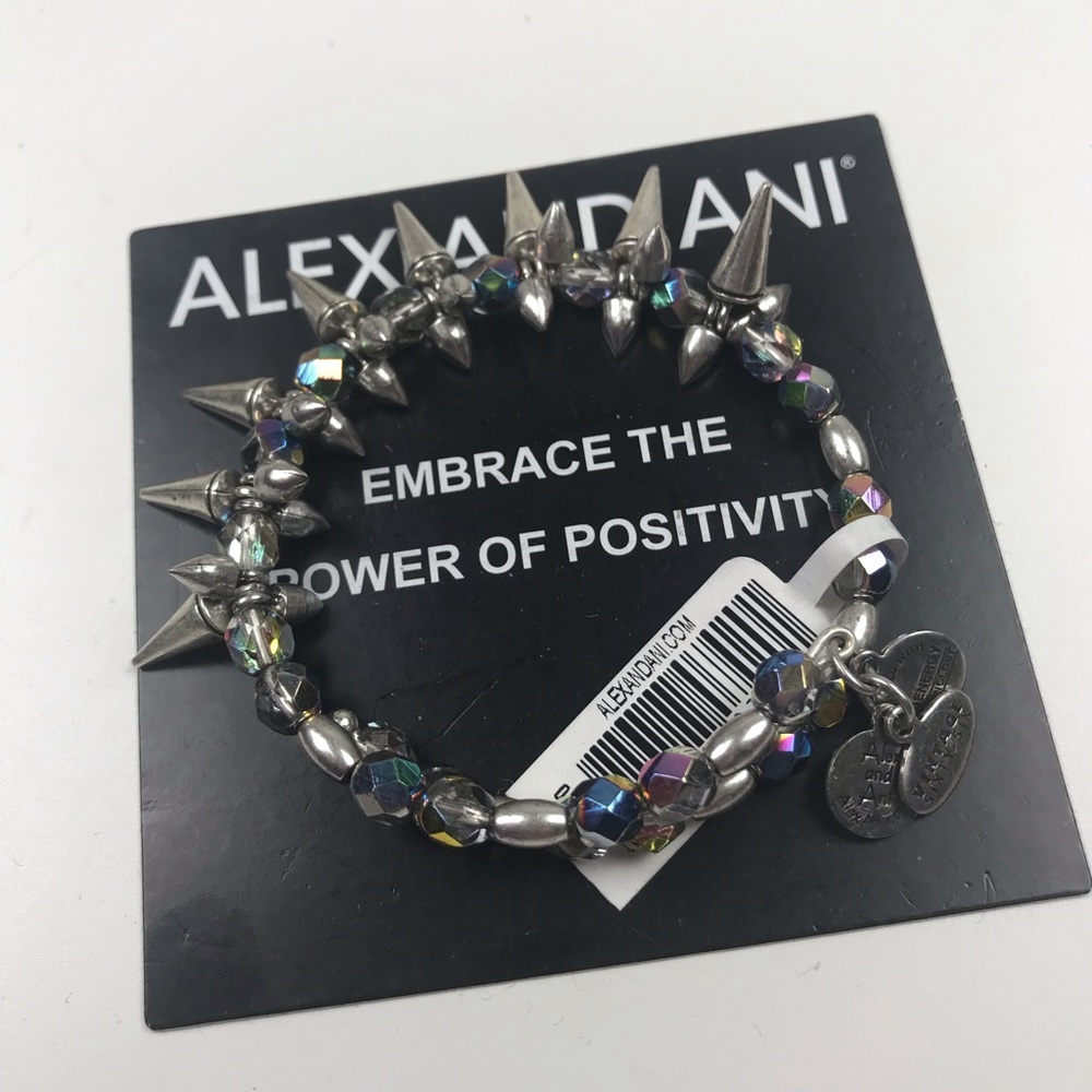 Alex And Ani Women's Prism Rock And Raw Wrap Spike